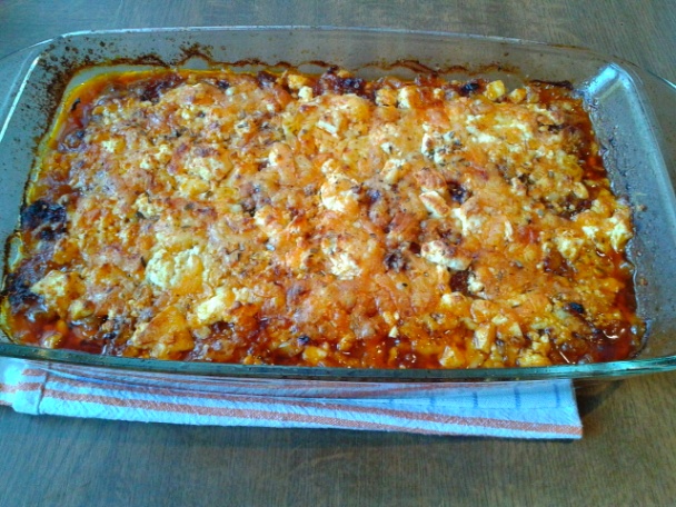 Zapečená paradajková kapusta s mletým mäsom (fotorecept) - obrázok 7