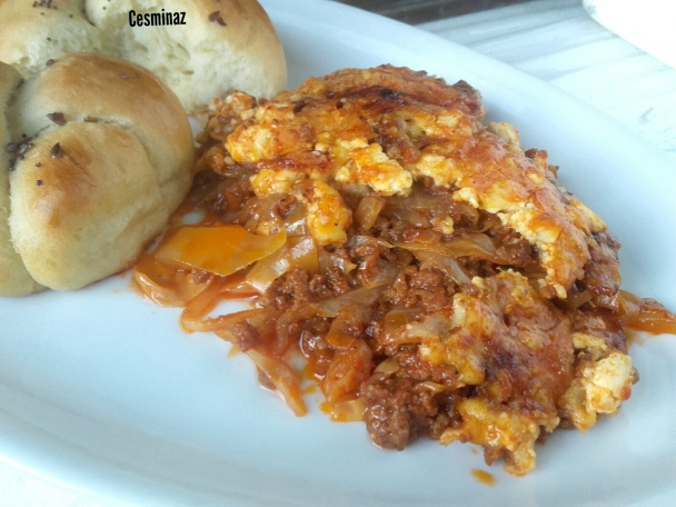 Zapečená paradajková kapusta s mletým mäsom (fotorecept) - obrázok 8