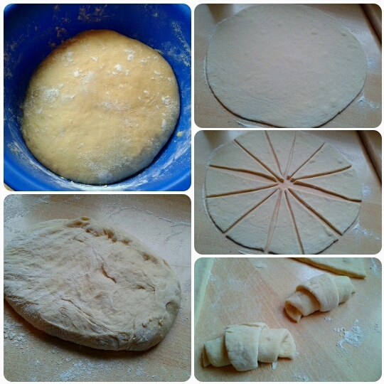 Kysnuté vanilkové rožky (fotorecept) - obrázok 2