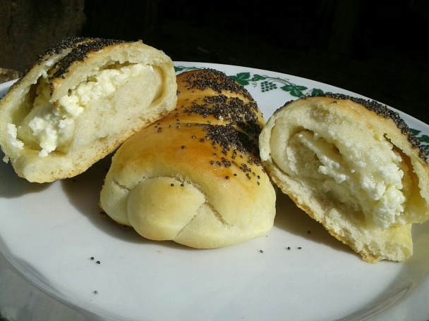 Poğaça / Syrové pečivo (fotorecept) - obrázok 7