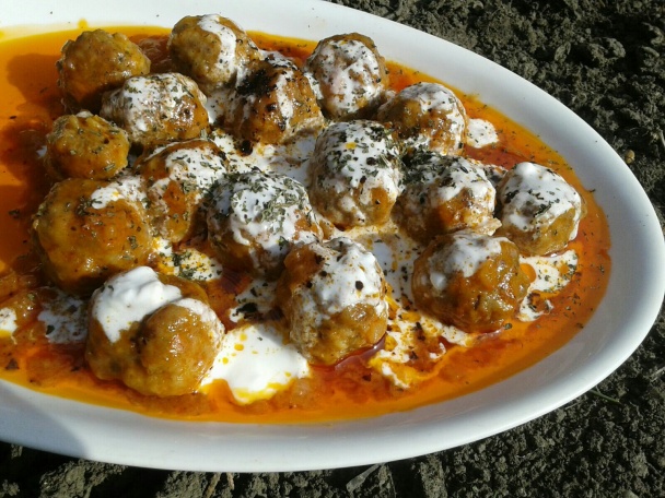 Sulu köfte v paradajkovej omáčke (fotorecept) - obrázok 6