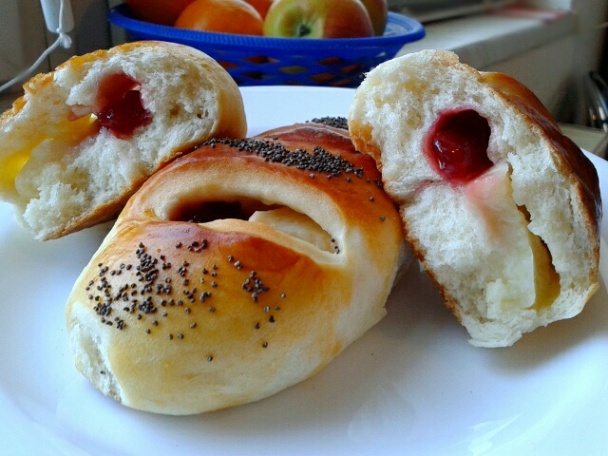 Pudingovo-lekvárové koláče (fotorecept) - obrázok 8