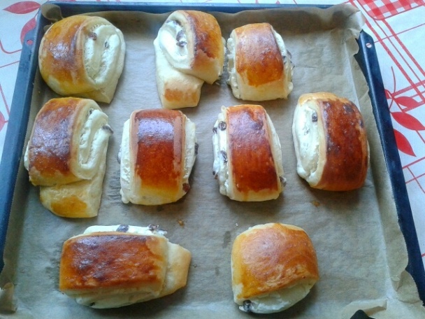 Tvarohové mini záviny (fotorecept) - obrázok 5