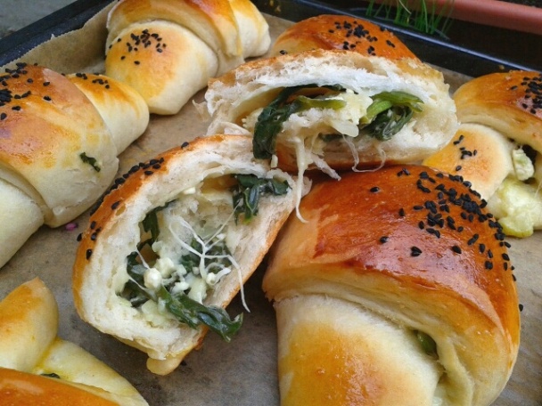 Poğaça/Špenátové poača (fotorecept) - obrázok 7