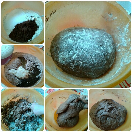 Kokosom plnené kakaové koláče (fotorecept) - obrázok 1