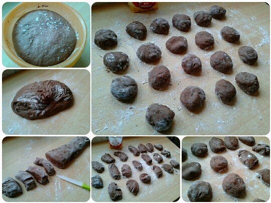 Kokosom plnené kakaové koláče (fotorecept) - obrázok 3