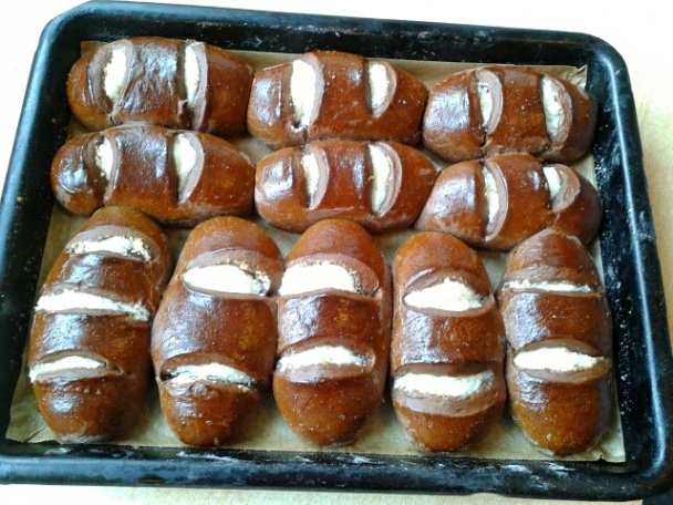 Kokosom plnené kakaové koláče (fotorecept) - obrázok 6