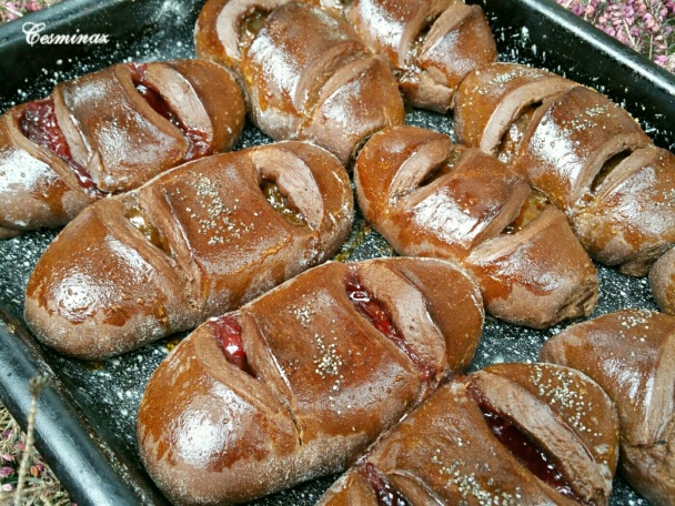 Kokosom plnené kakaové koláče (fotorecept) - obrázok 8