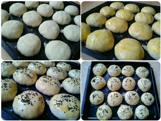 Poğaça/Hubami plnené Poača (fotorecept) - obrázok 6