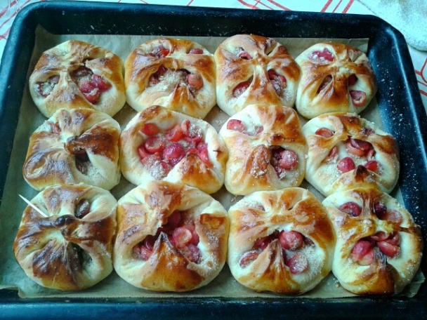 Čerešňové taštičky (fotorecept) - obrázok 5