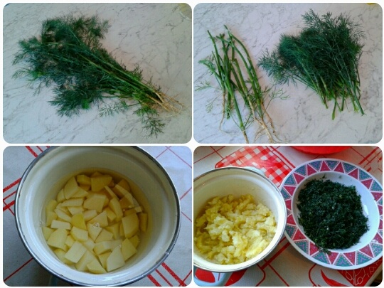 Vysmážané kúsky cesta s kôprom (fotorecept) - obrázok 1