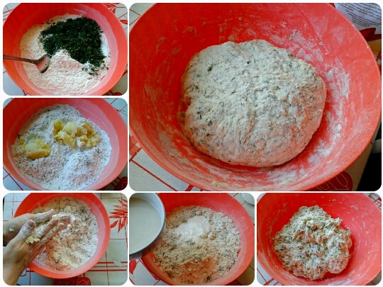 Vysmážané kúsky cesta s kôprom (fotorecept) - obrázok 2