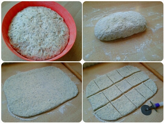 Vysmážané kúsky cesta s kôprom (fotorecept) - obrázok 3