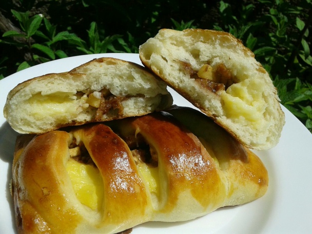 Jablkovo-pudingové koláče (fotorecept) - obrázok 9