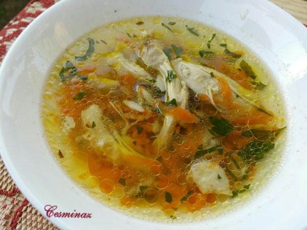 Jednoduchá kuracia polievka (fotorecept) - obrázok 4