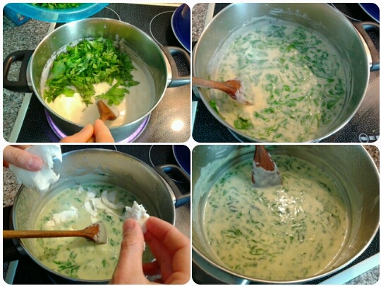 Špenátový prívarok s fašírkou (fotorecept) - obrázok 5