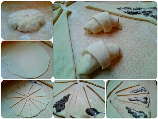 Kakaové rožky (fotorecept) - obrázok 3