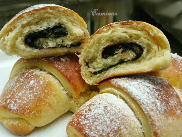 Kakaové rožky (fotorecept) - obrázok 6