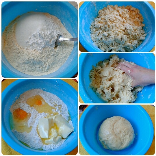Jablkový koláč s marhuľovým džemom (fotorecept) - obrázok 2