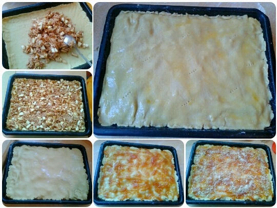 Jablkový koláč s marhuľovým džemom (fotorecept) - obrázok 5
