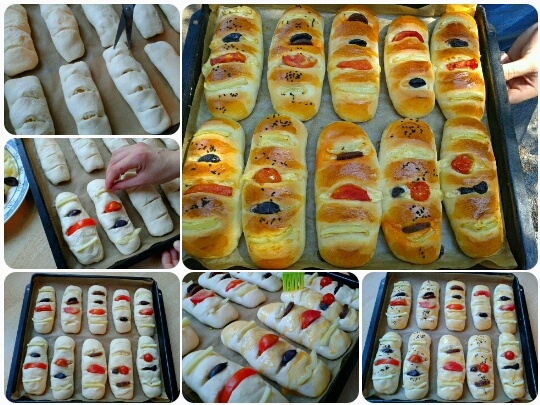 Obložené syrové pečivo (fotorecept) - obrázok 5