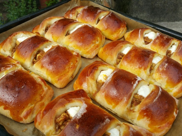 Tvarohovo-jablkové koláče (fotorecept) - obrázok 6