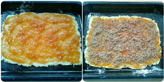 Jednoduchý lekvárovo-orechový koláč (fotorecept) - obrázok 4