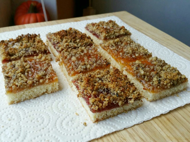 Jednoduchý lekvárovo-orechový koláč (fotorecept) - obrázok 6