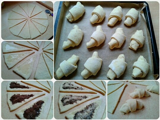 Kakaové a škoricové rožky s pomarančovou príchuťou - obrázok 4