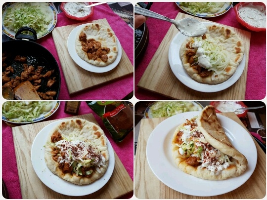 Jednoduchý domáci kebab v chlebovej placke (fotorecept) - obrázok 7