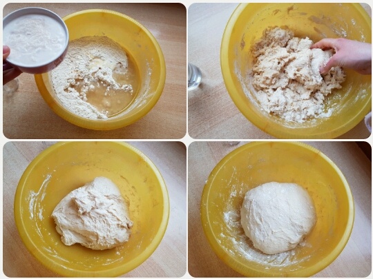 Poğaça/ Pórovo-bryndzové poača (fotorecept) - obrázok 1