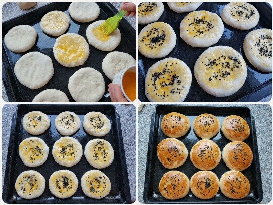 Poğaça/ Pórovo-bryndzové poača (fotorecept) - obrázok 5