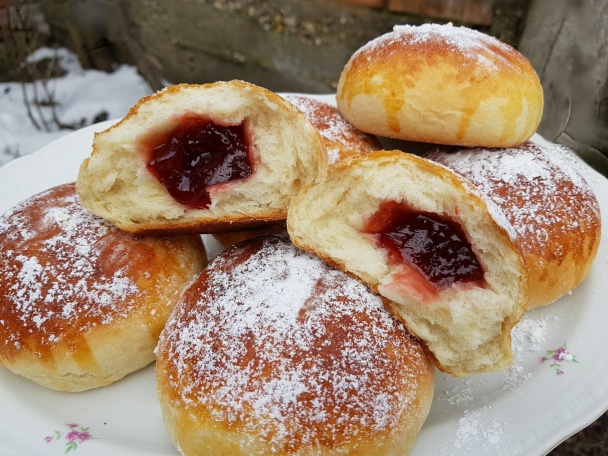 Tvarohové a lekvárové koláče (fotorecept) - obrázok 8