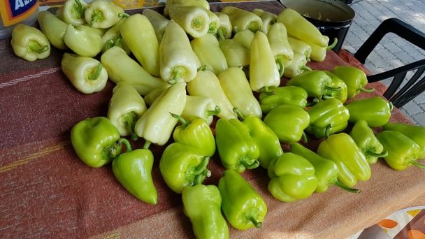 Biber kızartması/Pečená paprika (fotorecept) - obrázok 1