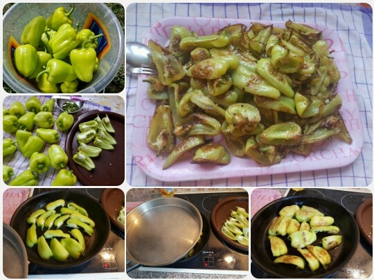 Biber kızartması/Pečená paprika (fotorecept) - obrázok 3