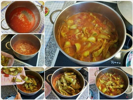 Biber kızartması/Pečená paprika (fotorecept) - obrázok 4