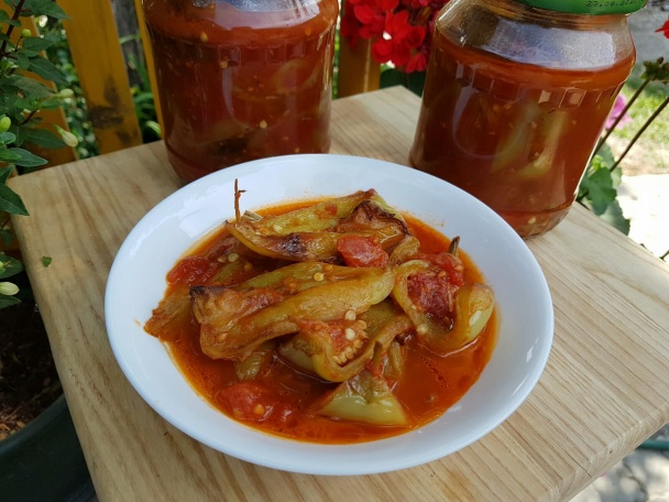 Biber kızartması/Pečená paprika (fotorecept) - obrázok 6