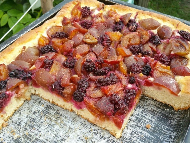 Šťavnatý slivkový koláč (fotorecept) - obrázok 6