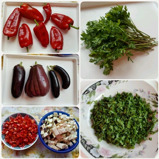 Baklažánovo-kapiová omáčka (sós) (fotorecept) - obrázok 1