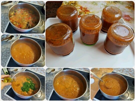 Baklažánovo-kapiová omáčka (sós) (fotorecept) - obrázok 3