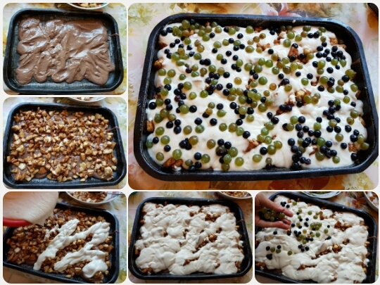 Jednoduchý koláč z jogurtu s ovocím (fotorecept) - obrázok 4