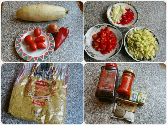 Tekvicový bulgur pilav (fotorecept) - obrázok 1