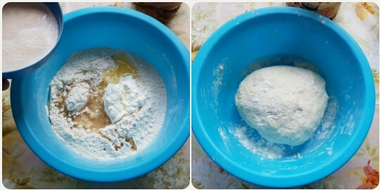 Poğaça/Poača so syrom a zeleninou (fotorecept) - obrázok 1