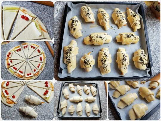 Poğaça/Poača so syrom a zeleninou (fotorecept) - obrázok 4