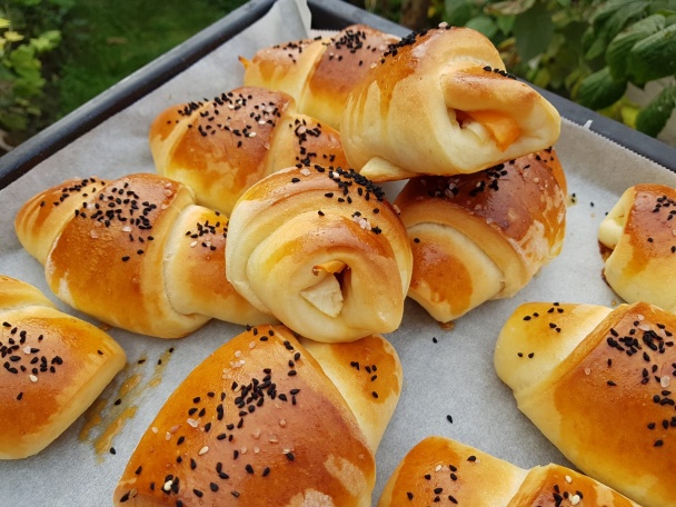 Poğaça/Poača so syrom a zeleninou (fotorecept) - obrázok 6