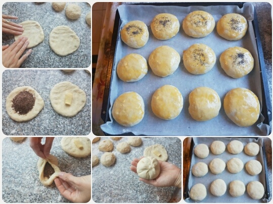 Orechovo-čokoládové koláče (fotorecept) - obrázok 4