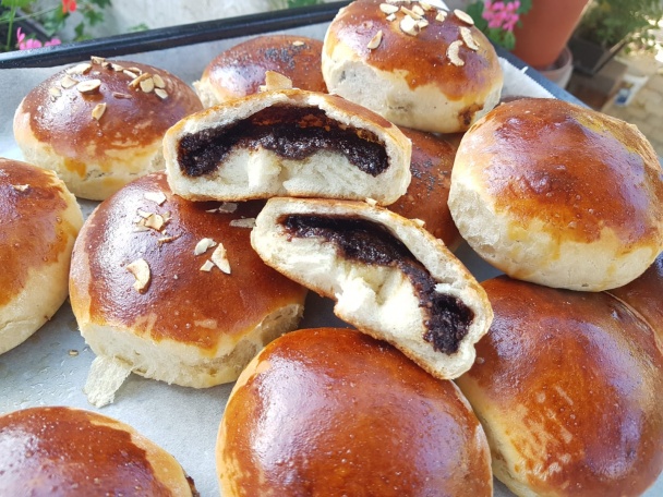 Orechovo-čokoládové koláče (fotorecept) - obrázok 6