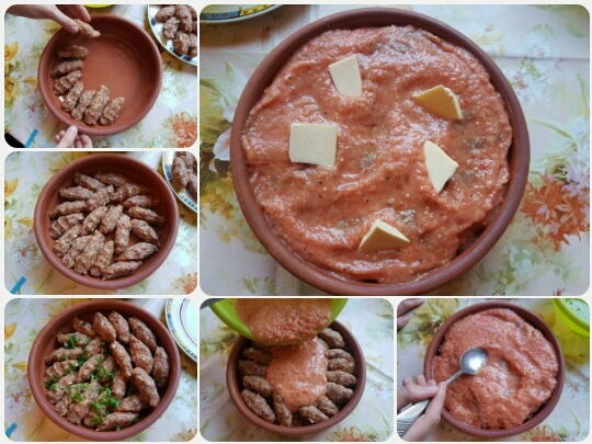 Köfte v paradajkovo-paprikovej omáčke (fotorecept) - obrázok 4