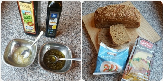 Zapečené syrové chlebíky (fotorecept) - obrázok 1