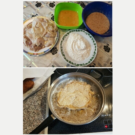 Vyprážané kuracie rezne trocha inak (fotorecept) - obrázok 2